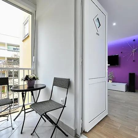 Purple Summer City